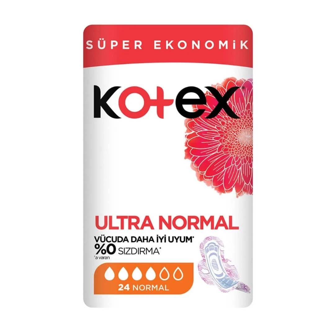 Kotex Ultra Ped Süper Ekonomik Paket Normal 24'lü