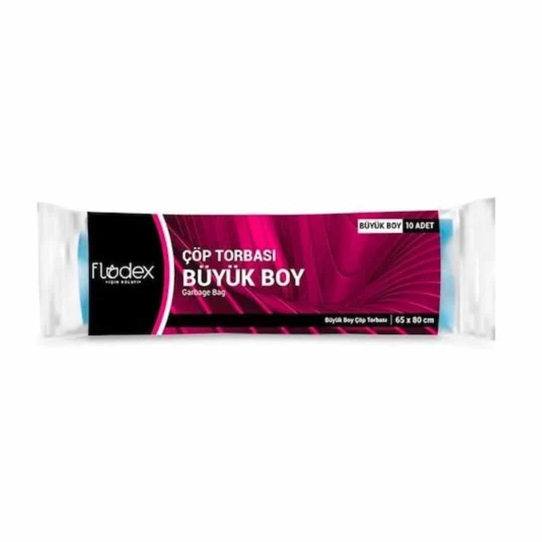 FLODEX ÇÖP TORBASI BÜYÜK BOY 65X80CM 7,Lİ