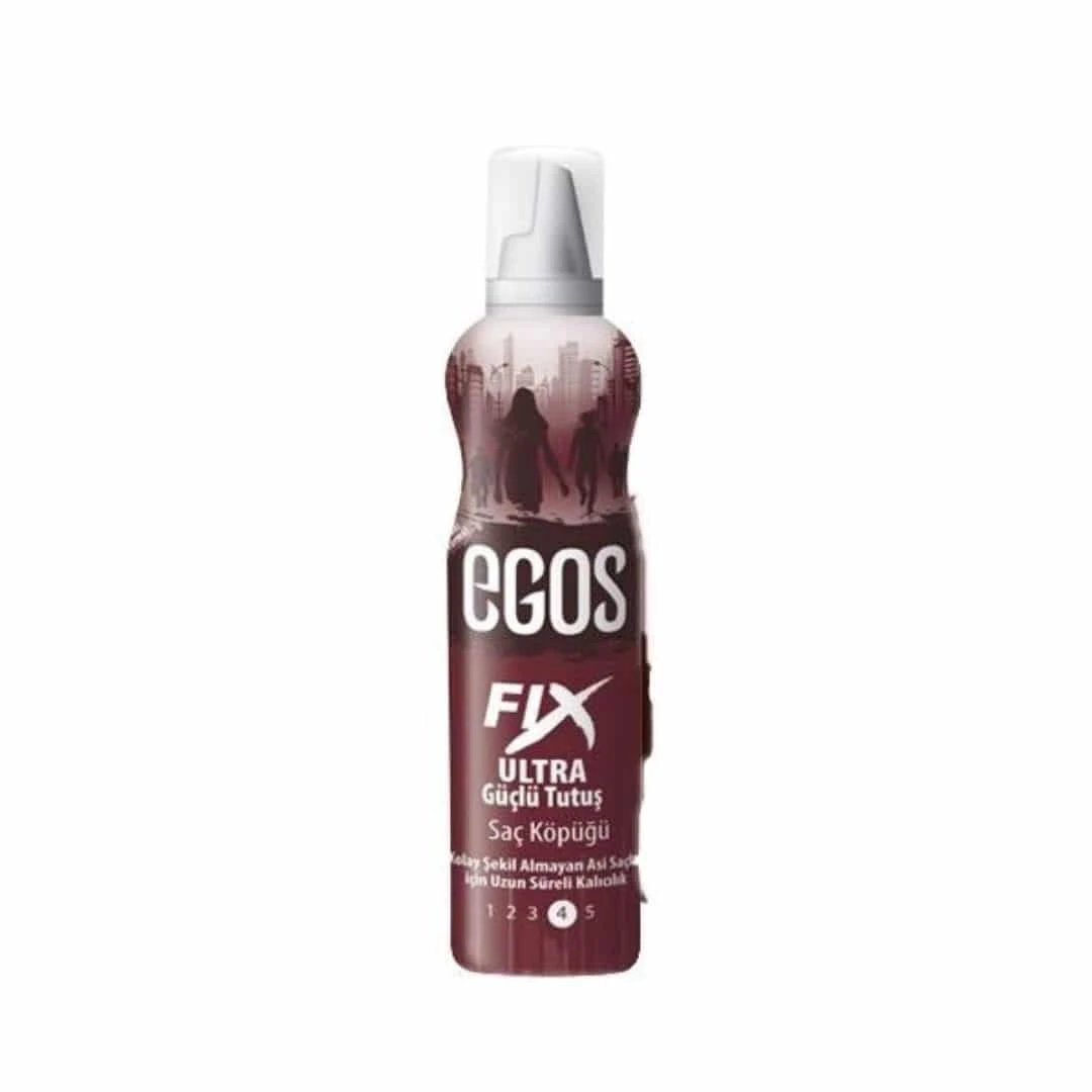 Egos Fix Asi Saçlar İçin Ultra Güçlü Saç Köpüğü 125 Ml