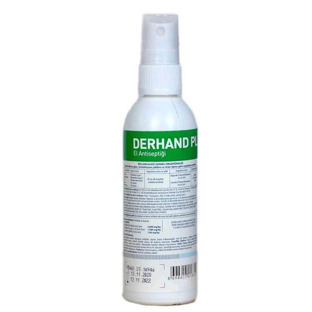 Derhand Plus El Dezenfektanı 100 Ml