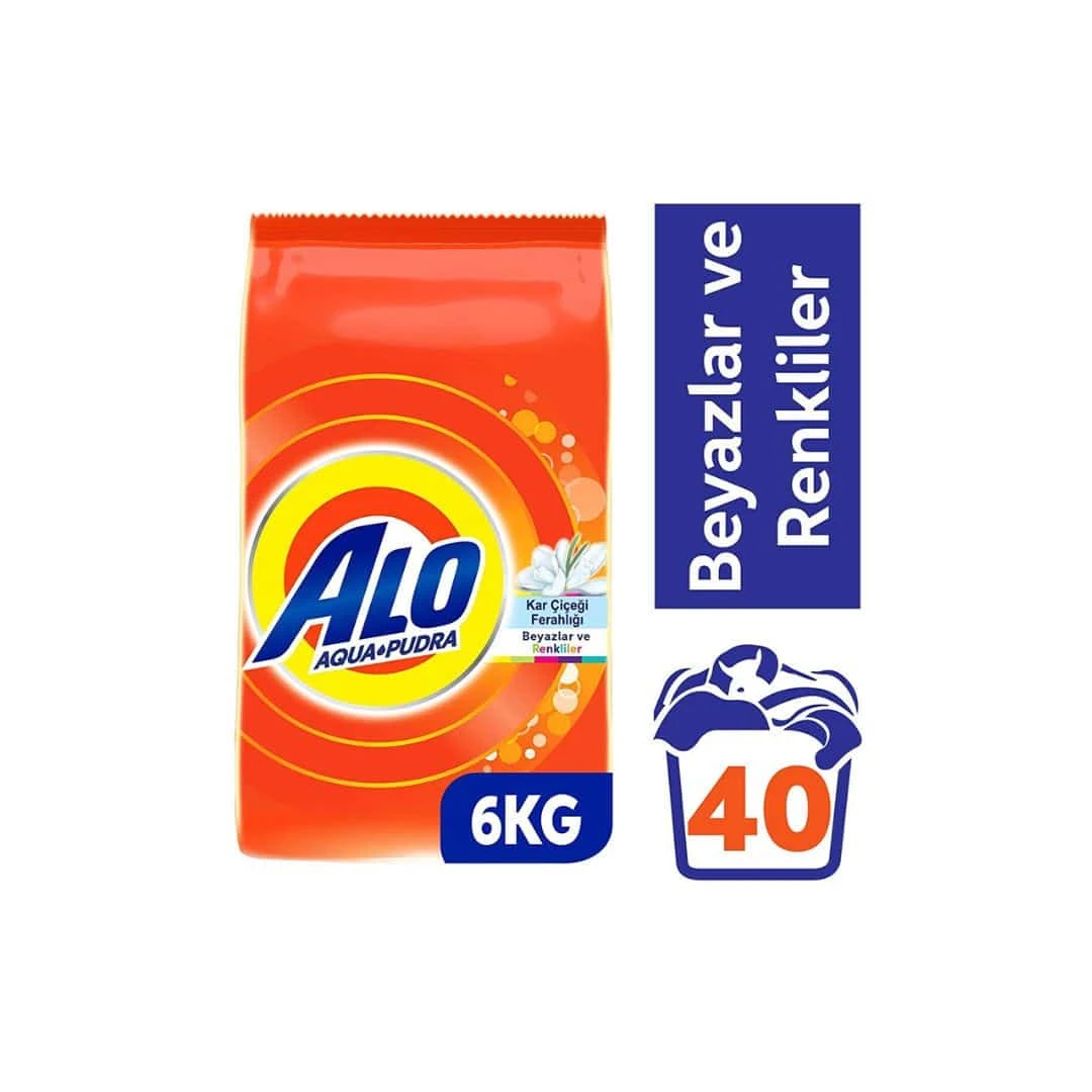 Alo Toz Çamaşır Deterjanı Beyazlar Ve Renkliler İçin 6 Kg