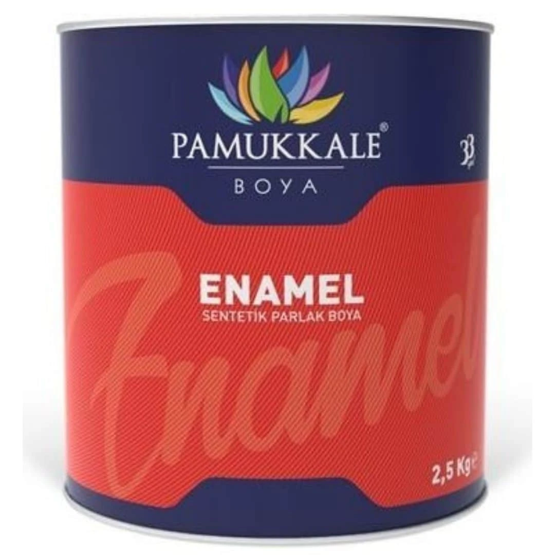 2,5 Kg Pamukkale Enamel Sentetik Yağlı Boya Antrasit Gri Ral 7016