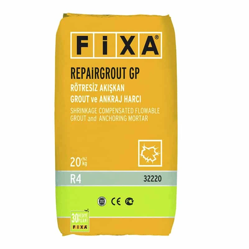 Fixa Repair Grout Gp Rötresiz Tamir Harcı 20 Kg