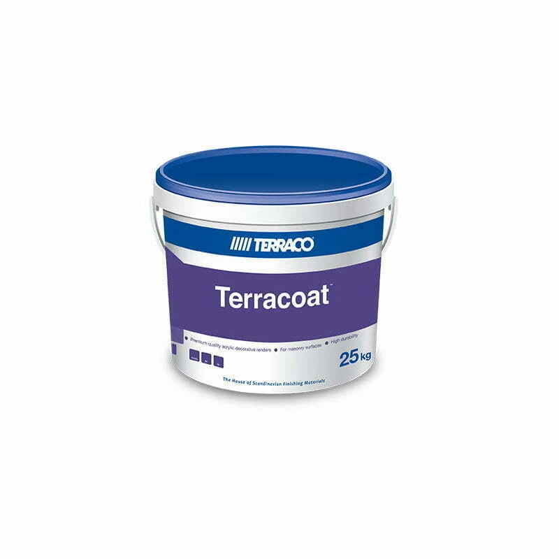 25 Kg Terraco Terracoat Terratex S Beyaz Dış Cephe Boyası
