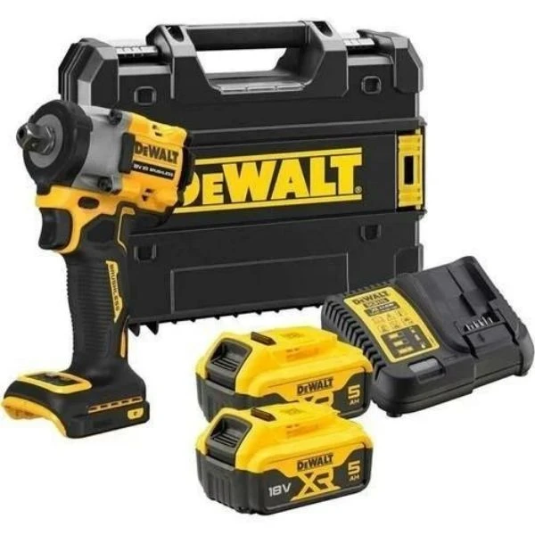 Dewalt Dcf922p2t 18v 5.0ah Li-ion Kömürsüz Çift Akülü Somun Sıkma