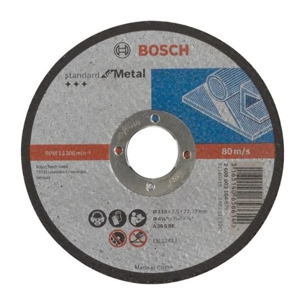 Bosch Standard Seri Metal İçin Düz Kesme Diski115x2,5mm