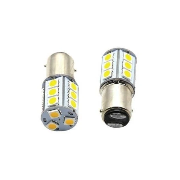 Çapraz Tırnak 18ledli Beyaz Ampul 2li 9-30v