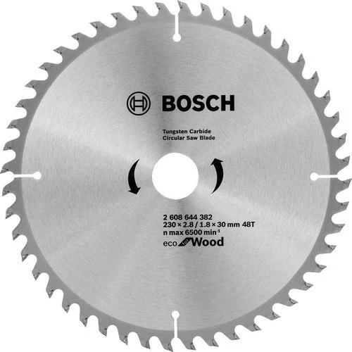 Bosch Eco Ahşap İçin Daire Testere 230x30mm 48 Diş