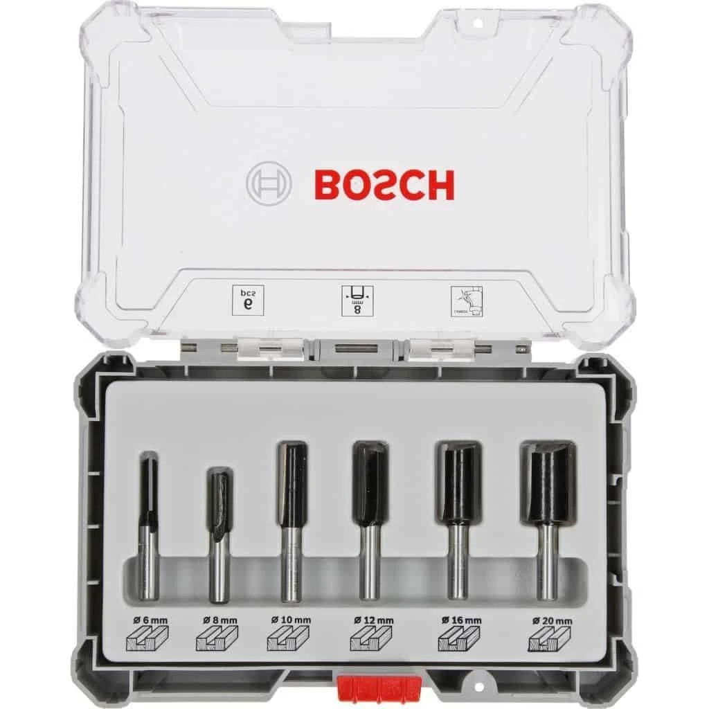 Bosch Freze Uç Seti 8mm 6 Parça