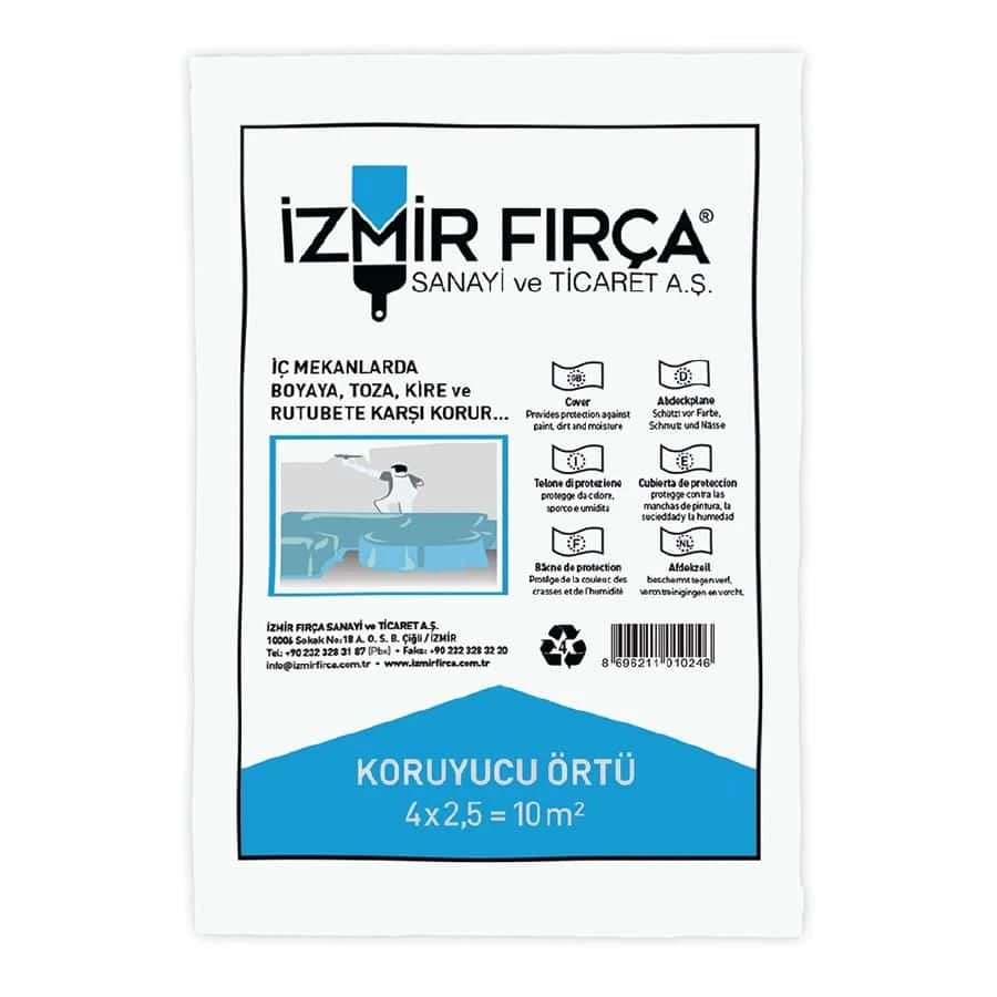 İzmir Fırça Koruyucu Hışır Örtü 10m2