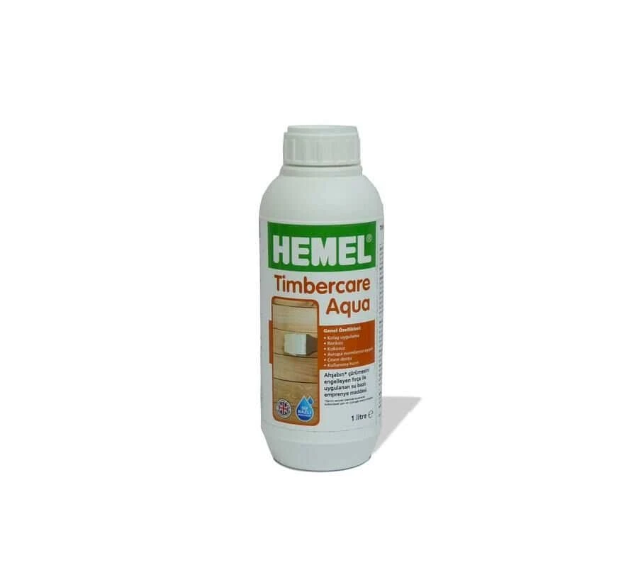 Hemel Timbercare Aqua Emprenye Şeffaf 1lt