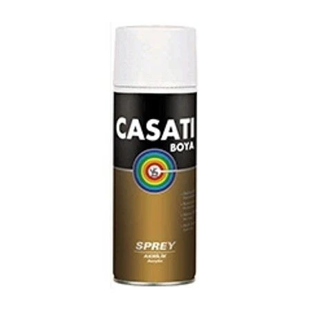 Casati Sprey Boya 400ml - Düz Renkler Antrasitgri