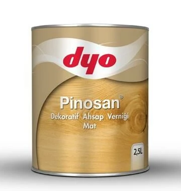 Dyo Pinosan Dekoratif Mat Ahşap Verniği Ceviz - 0.75lt