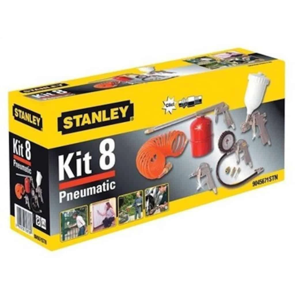 Stanley 9045671stn 8 Parça Kompresör Aksesuar Seti