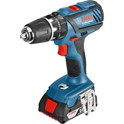 Bosch Gsb 18v-50 18v Çift Akülü Darbeli Delme Vidalama