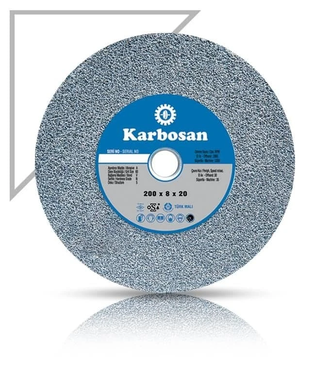 Karbosan Zımpara Taşı 36 Kum 125mm - 20mm