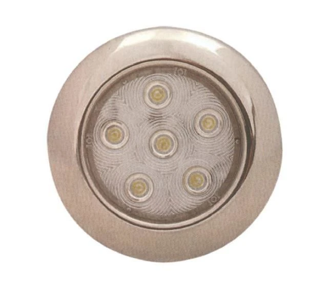 Krom Spot 6 Ledli 12/24v Gün Işığı