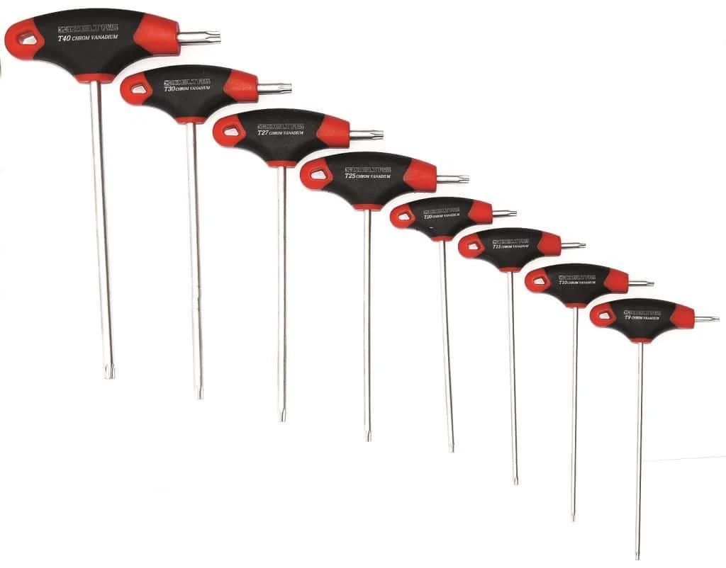 İzeltaş T Tipi Torx Allen Anahtar Takımı 8 Parça