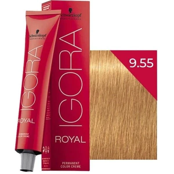 Schwarzkopf İgora Saç Boyası 9.55 Sarı Yoğun Altın 60 Ml