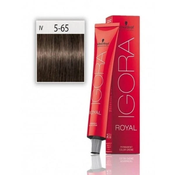 Schwarzkopf İgora Saç Boyası 5.65 Açık Kahve Kestane Altın 60ml