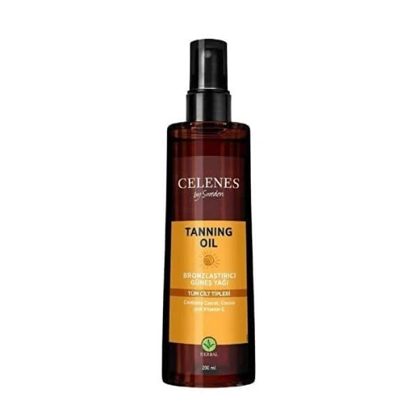 Celenes Herbal Bronzlaştırıcı Yağ 200 Ml