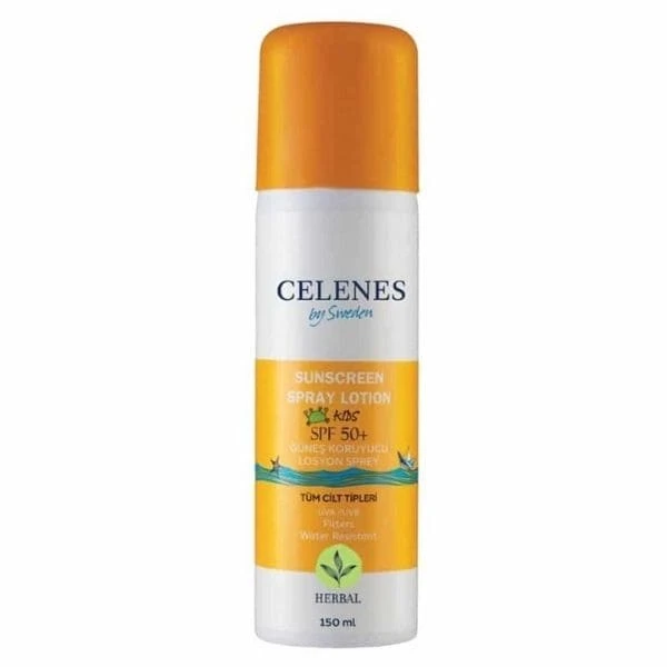 Celenes By Sweden Kids Spf+50 Güneş Koruyucu Losyon Sprey 150 Ml