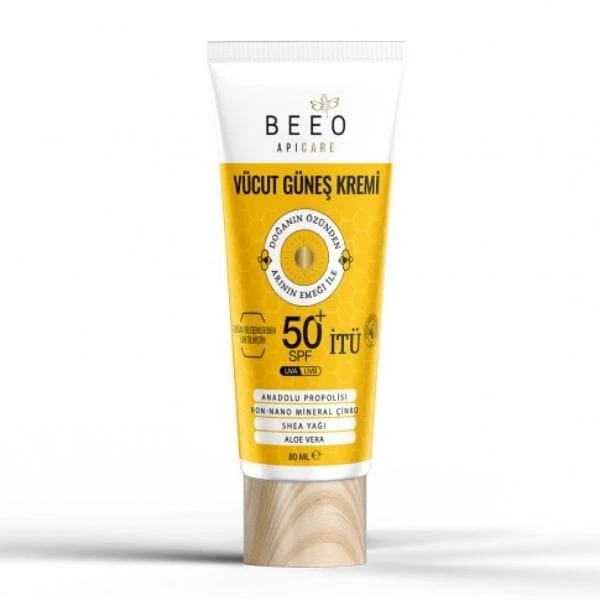 Bee'o Vücut Güneş Kremi 50 Spf 80 Ml