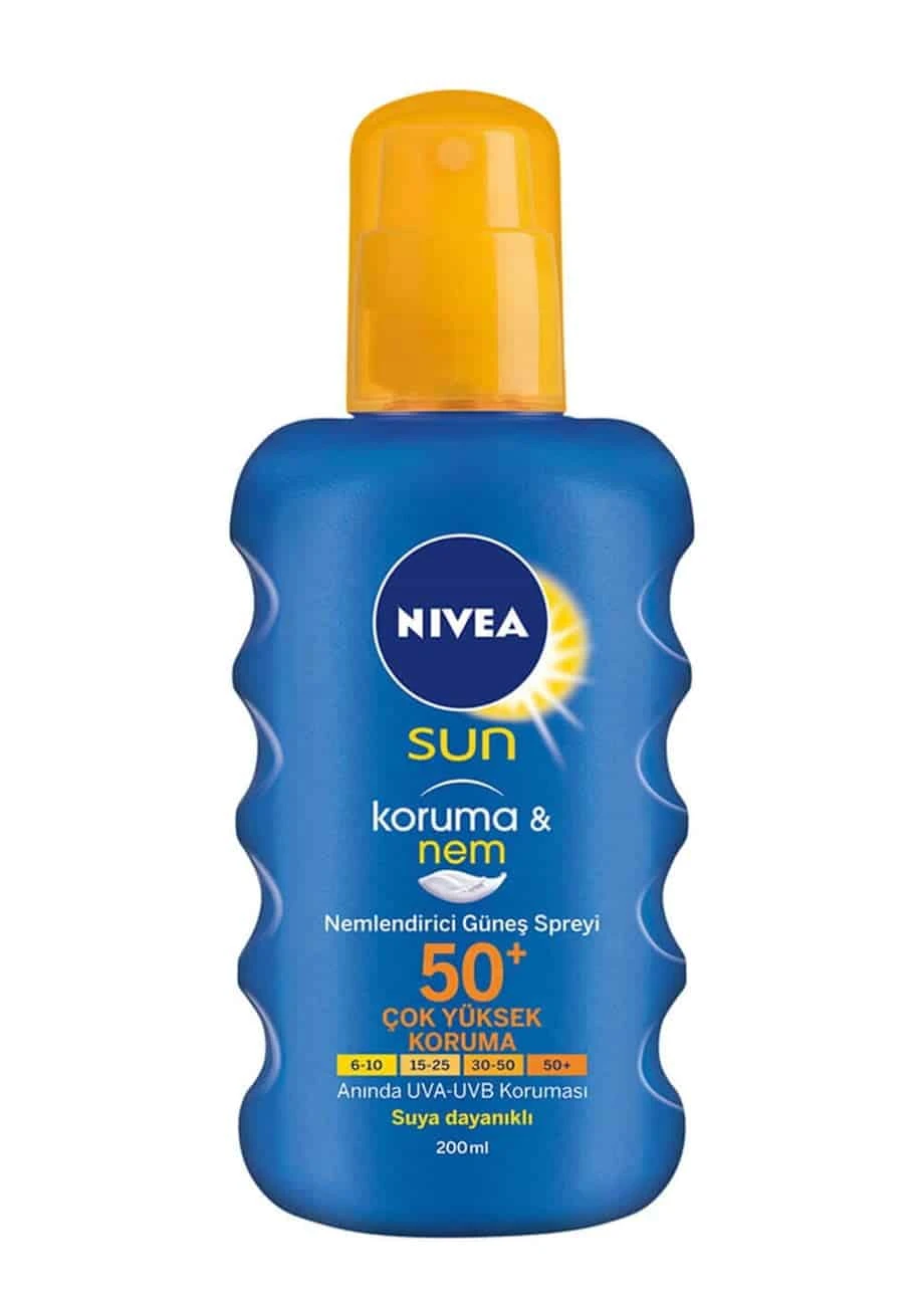 Nivea Sun Güneş Spreyi Koruma & Nem Spf50 200 Ml