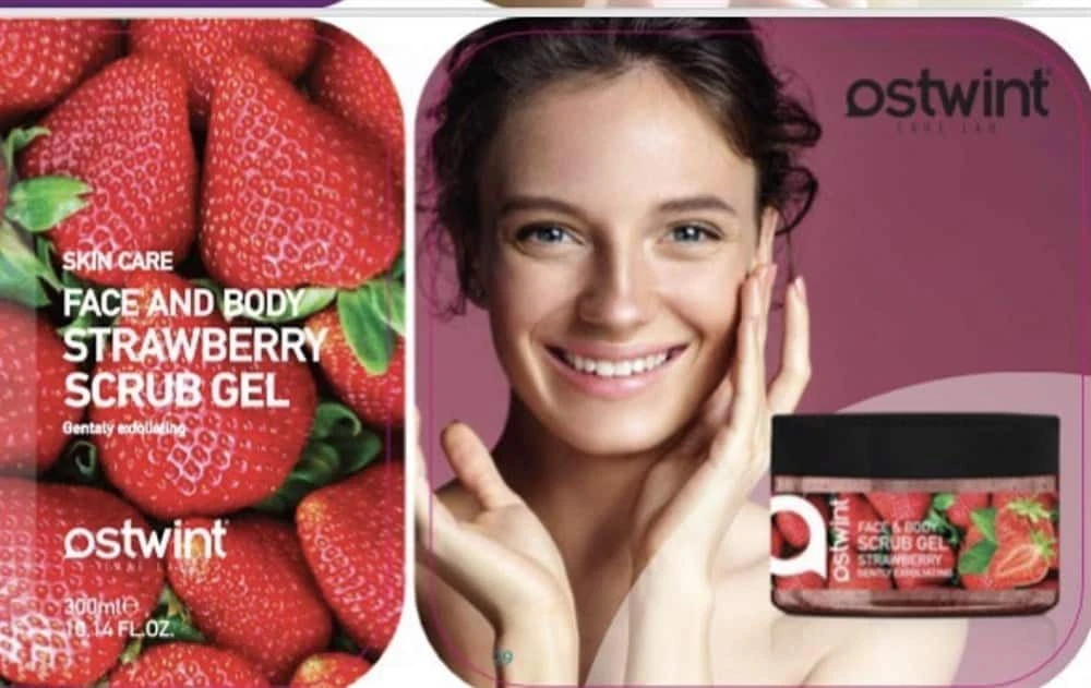 Ostwint Yüz & Vücut Sıkılaştırıcı Kavanoz Peeling Çilek 300 Ml