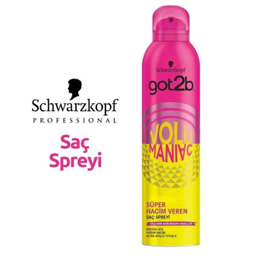 Schwarzkopf Got2b Hacim Veren Saç Spreyi 300 Ml