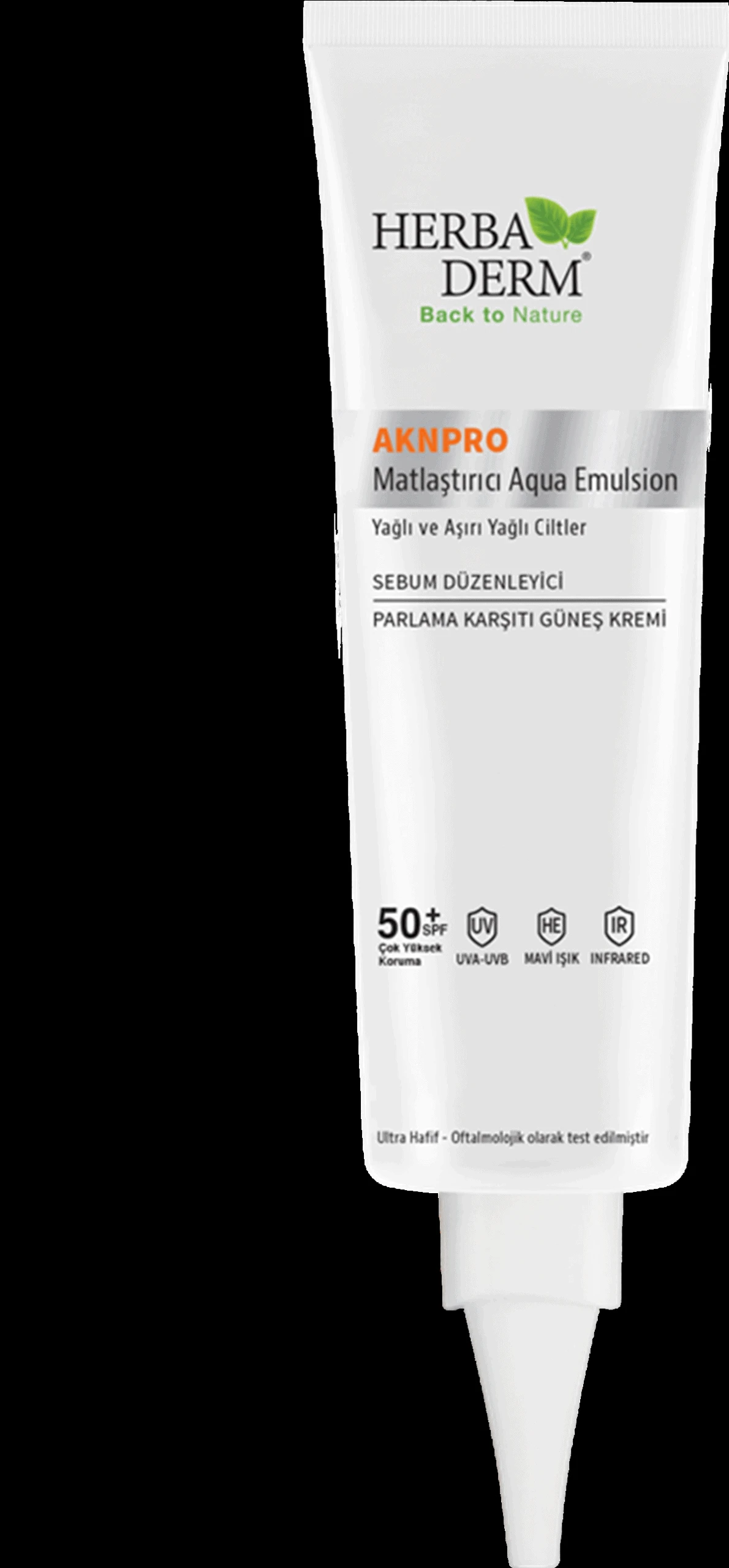 Herbaderm Krem Matlaştırıcı Aknpro Spf 50 Orta Ton 40 Ml