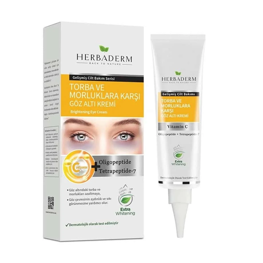 Herbaderm Göz Çevresi Aydınlatıcı Bakım Kremi 15 Ml