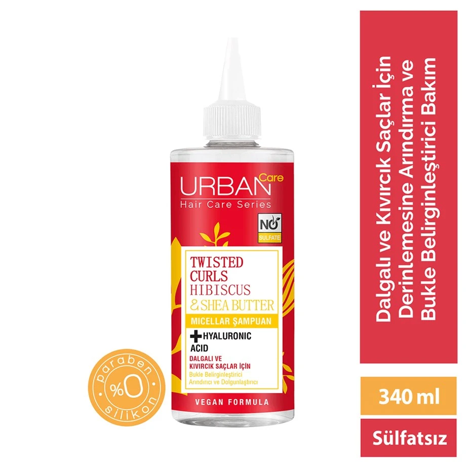 Urban Care Micellar Şampuan Hibiscus Ve Shea Butter 340 Ml
