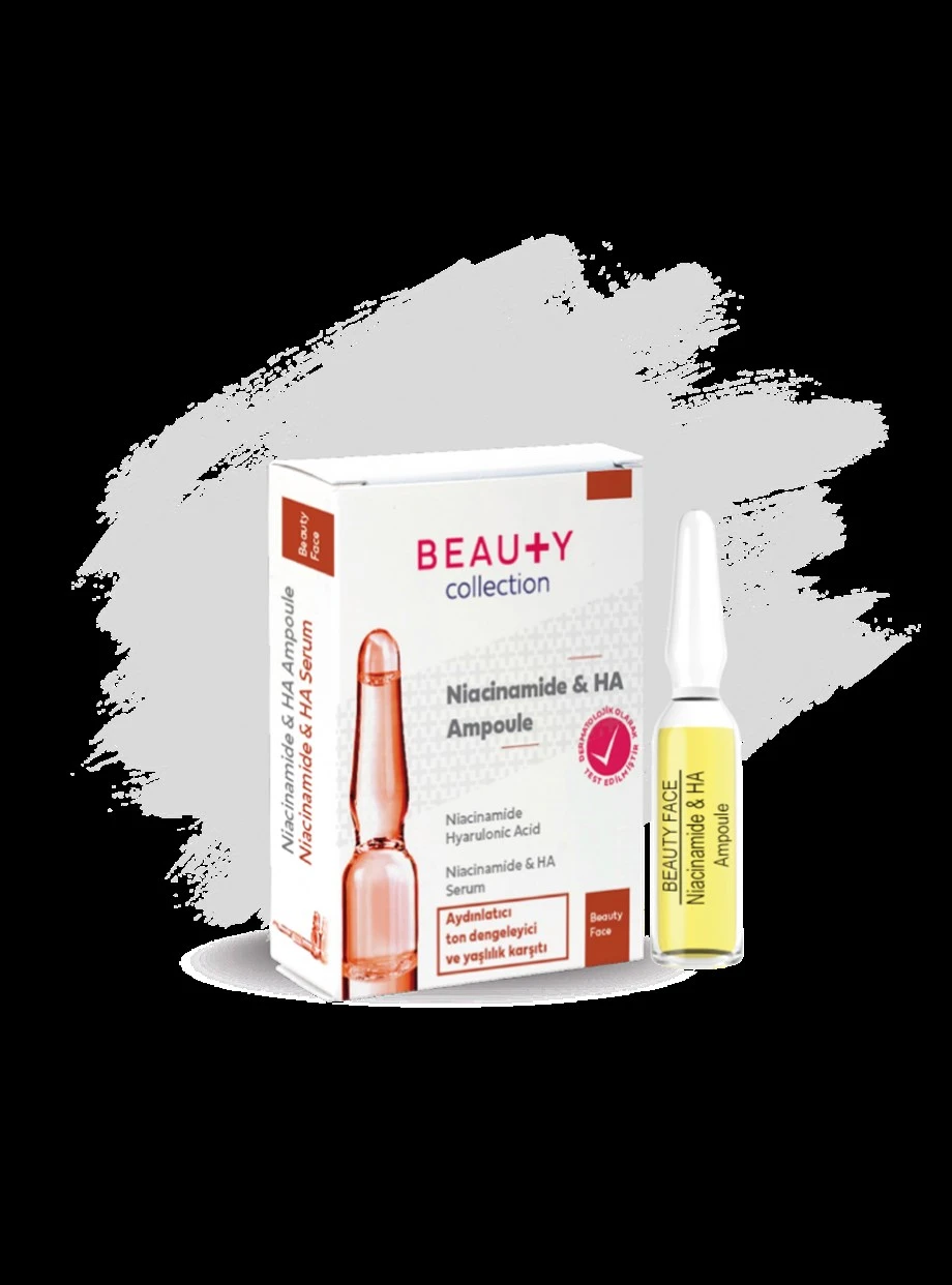 Beauty Face Niacinamide & Ha ( Aydınlatıcı Ve Yaşlanma Karşıtı ) Ampul 6x2 Ml