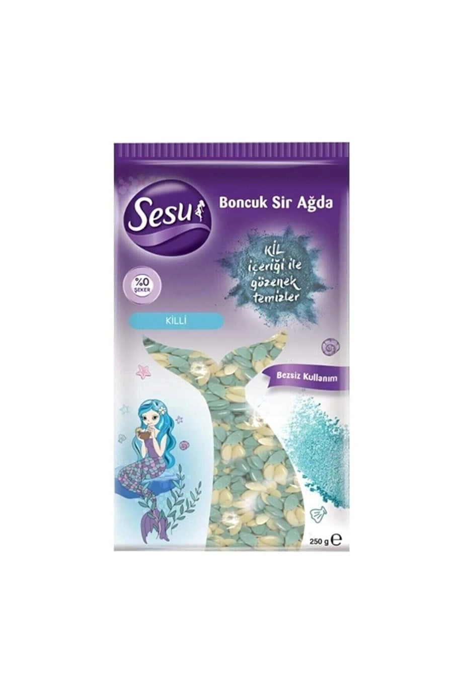 Sesu Boncuk Sir Ağda Killi 250 Gr