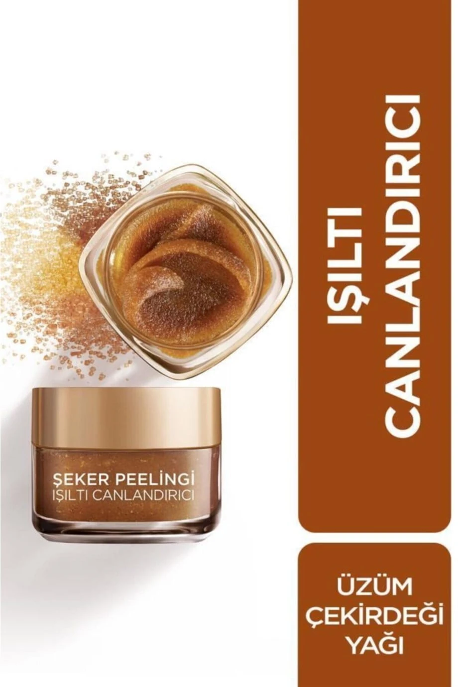 L'oreal Paris Şeker Peelingi Işıltı Canlandırıcı Yüz Peelingi 50 Ml