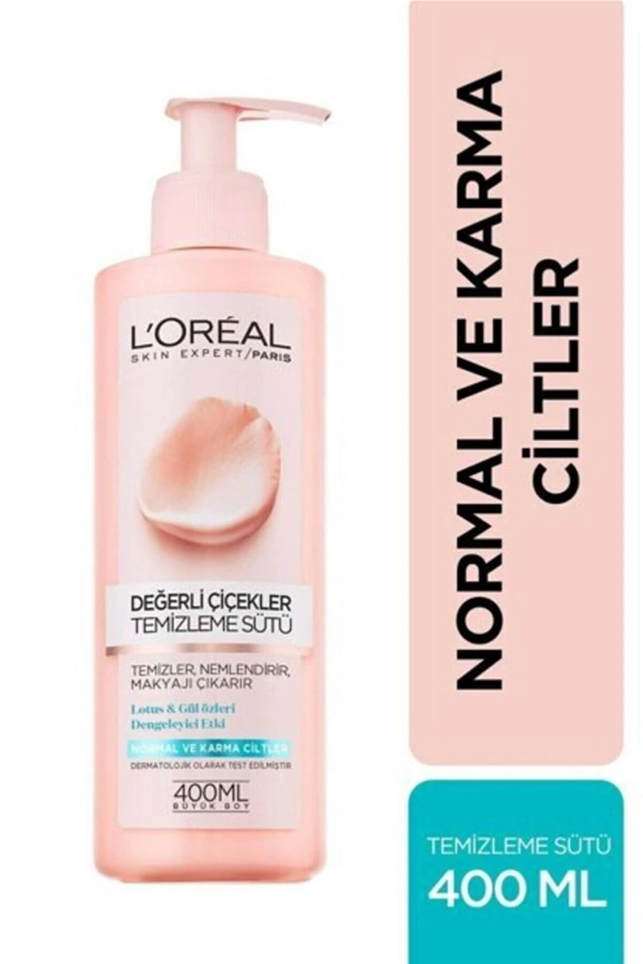 L'oreal Paris Değerli Çiçekler Yüz Temizleme Sütü 400 Ml