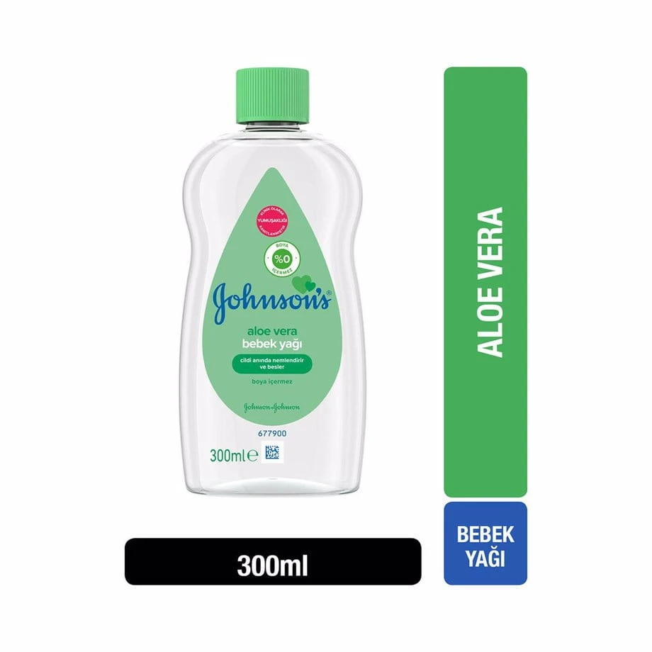Johnson's Baby Bebek Yağı Aloe Vera 300 Ml