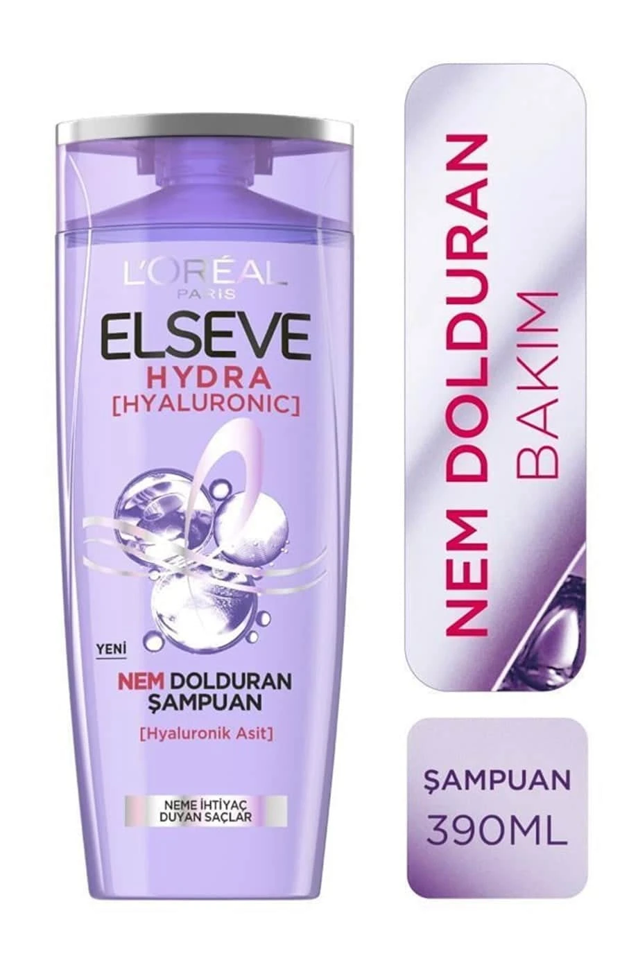 Elseve Hydra  Nem Dolduran Şampuan 390 Ml