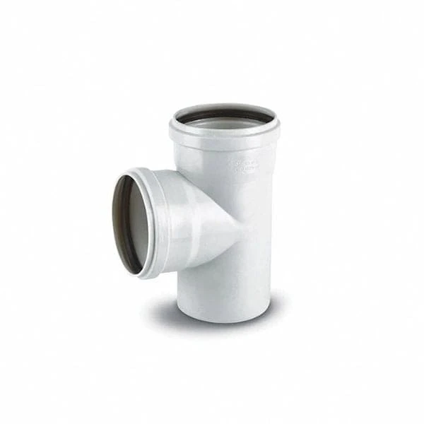 Hakan Plastik Çatal Atık Su 90 Derece Pvc 70x70 Mm