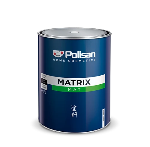 0,75 Lt Polisan Matrix Mat Beyaz