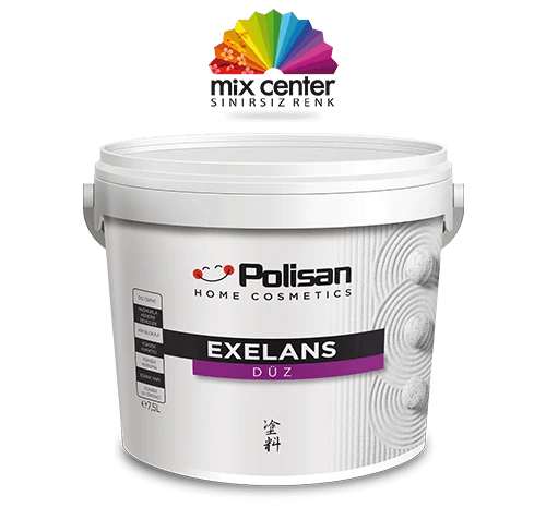 15 Lt Polisan Exelans Düz Dış Cephe Boyası Beyaz