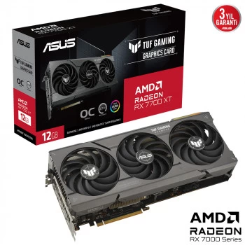 Asus Tuf Gaming Tuf-rx7700xt-o12g-gaming 12gb Gddr6 Hdmi Dp 192bİt