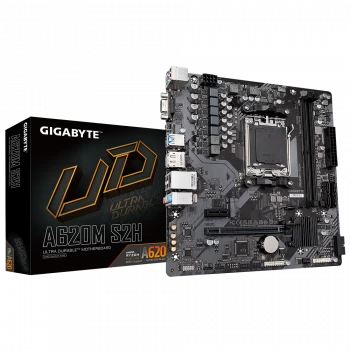 Gigabyte A620m S2h 1.0 6400mhz(oc) Ddr5 Matx Am5