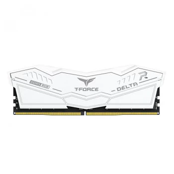 Team T-force Delta Rgb White 32gb(2x16gb) 6400mhz Ddr5 Gaming Ram Cl40 (ff4d532g6400hc40bdc01)