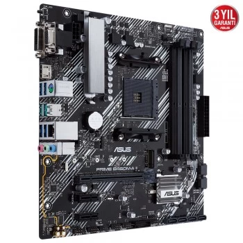 Asus Prime B450m-a Ii 4400 Ddr4 Dvi Vga M2 Am4