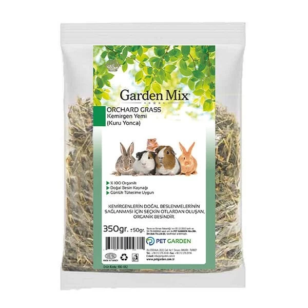 Garden Mix Kemirgenler Için Kuru Yonca Ödülü