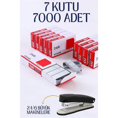 Transformacion 7 Kutu 7.000 Adet Büyük Zımba Teli 718646