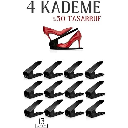 Transformacion Ayakkabı Organizer Rampa Orvieto Design 13 Adet 718496