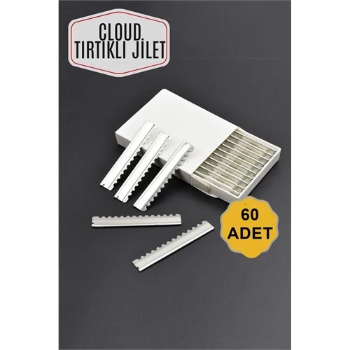 Transformacion 60 Adet Tırtıklı Cloud Jilet